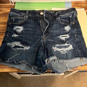 14. American Eagle denim cutoff shorts. Next level stretch. GUC.